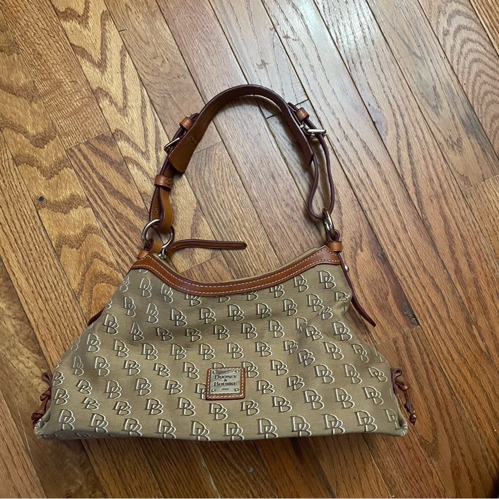 Dooney & Bourke Signature Hobo Bag